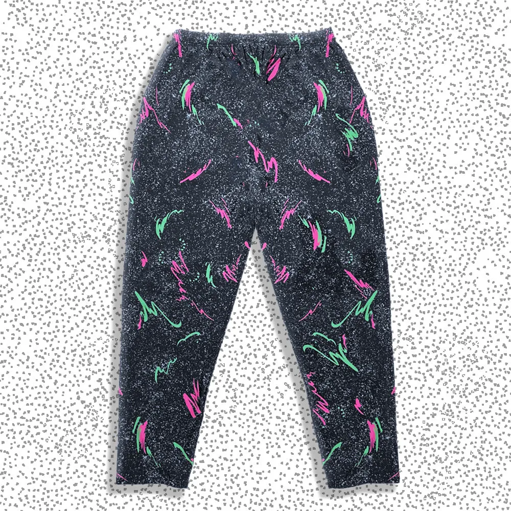 Iconic 1988 Wild Gecko Multiverse Beach Pants - Black