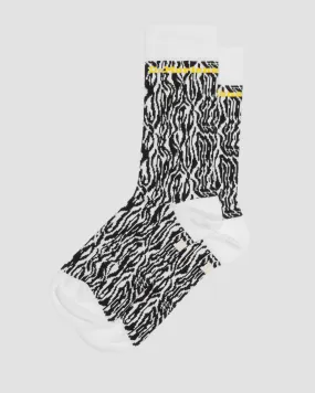 JACQUARD ZEBRA SOCK