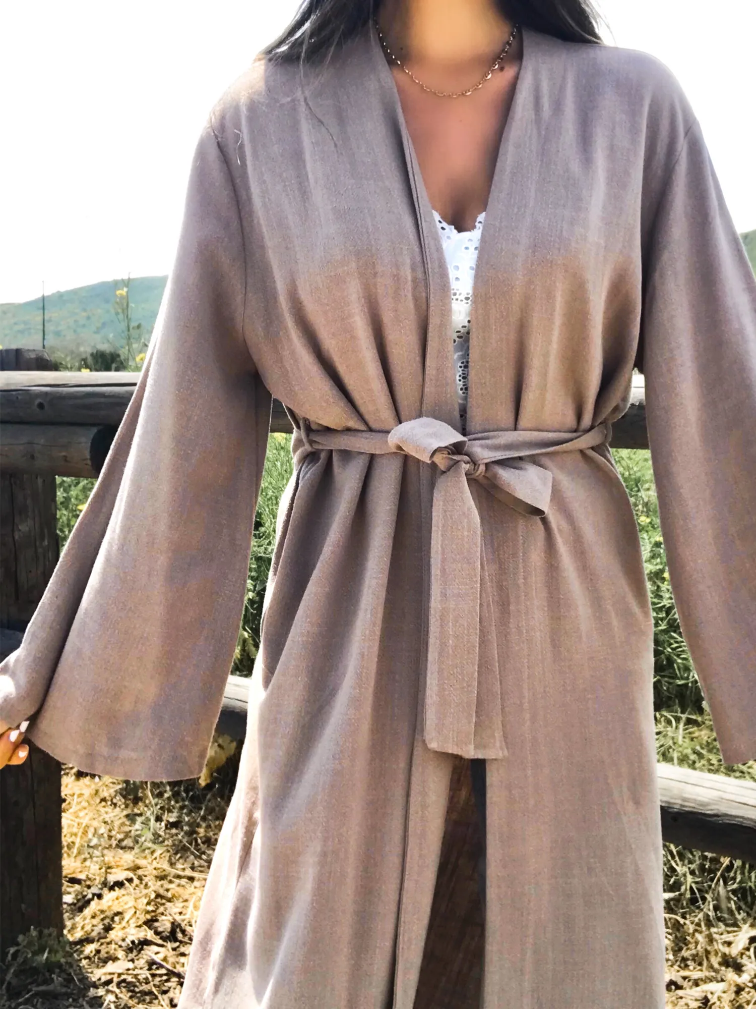 Jolene Linen Kimono - Final Sale