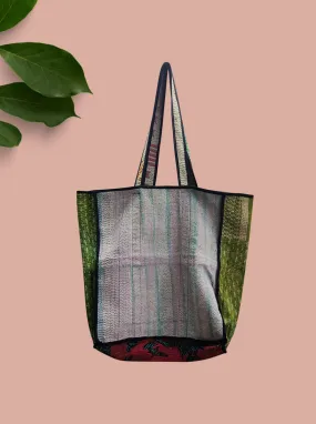 kantha vintage tote