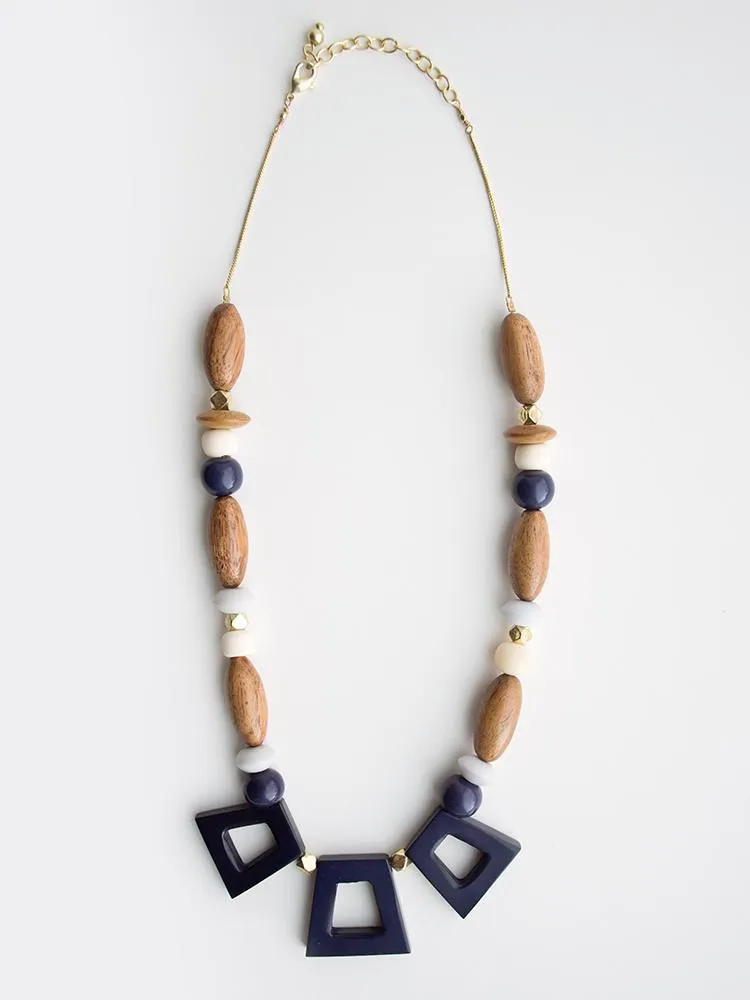 Kolkata Necklace - Blue