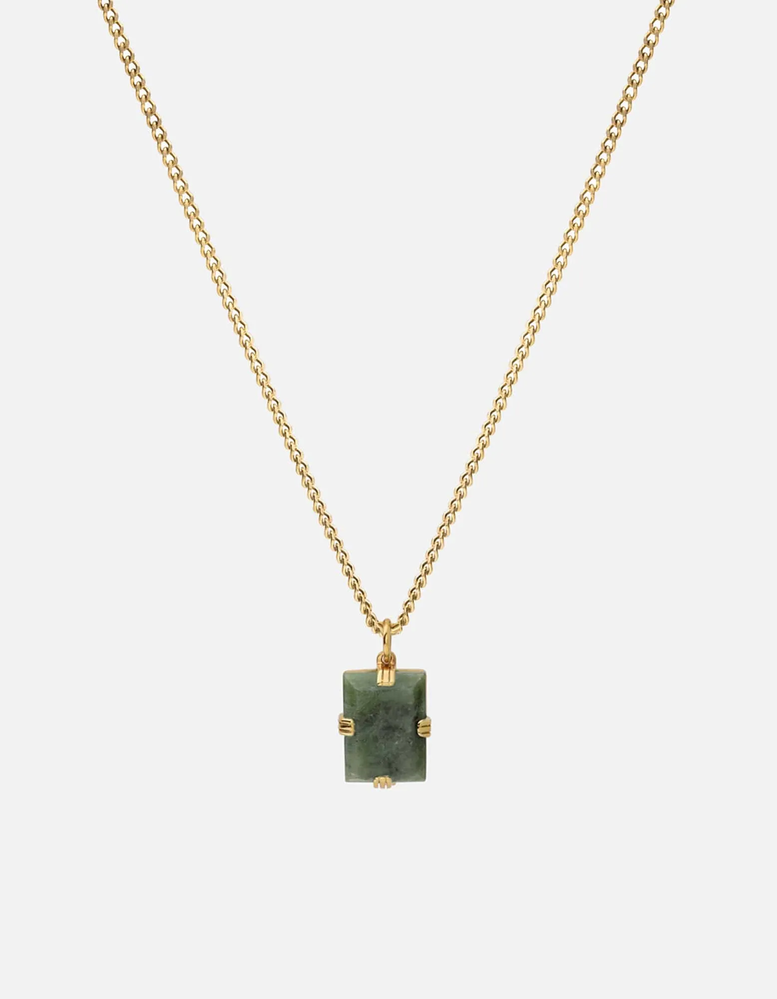 Lennox Jasper Necklace, Gold