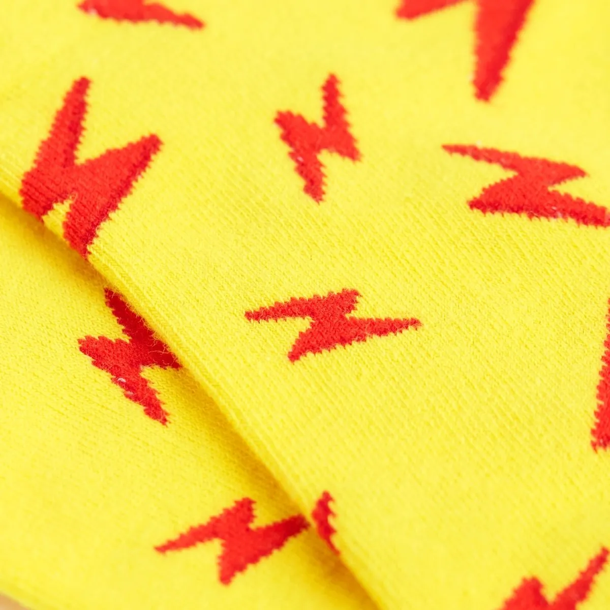 Lightning Bolt Unisex Novelty Crew Socks