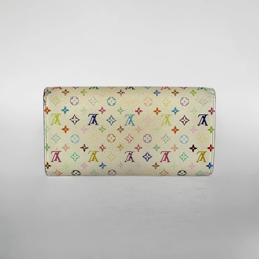 Louis Vuitton Wallet Large Multicolor Monogram Canvas