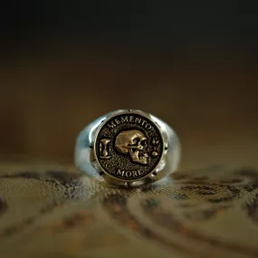 Memento Mori Premium Signet Ring