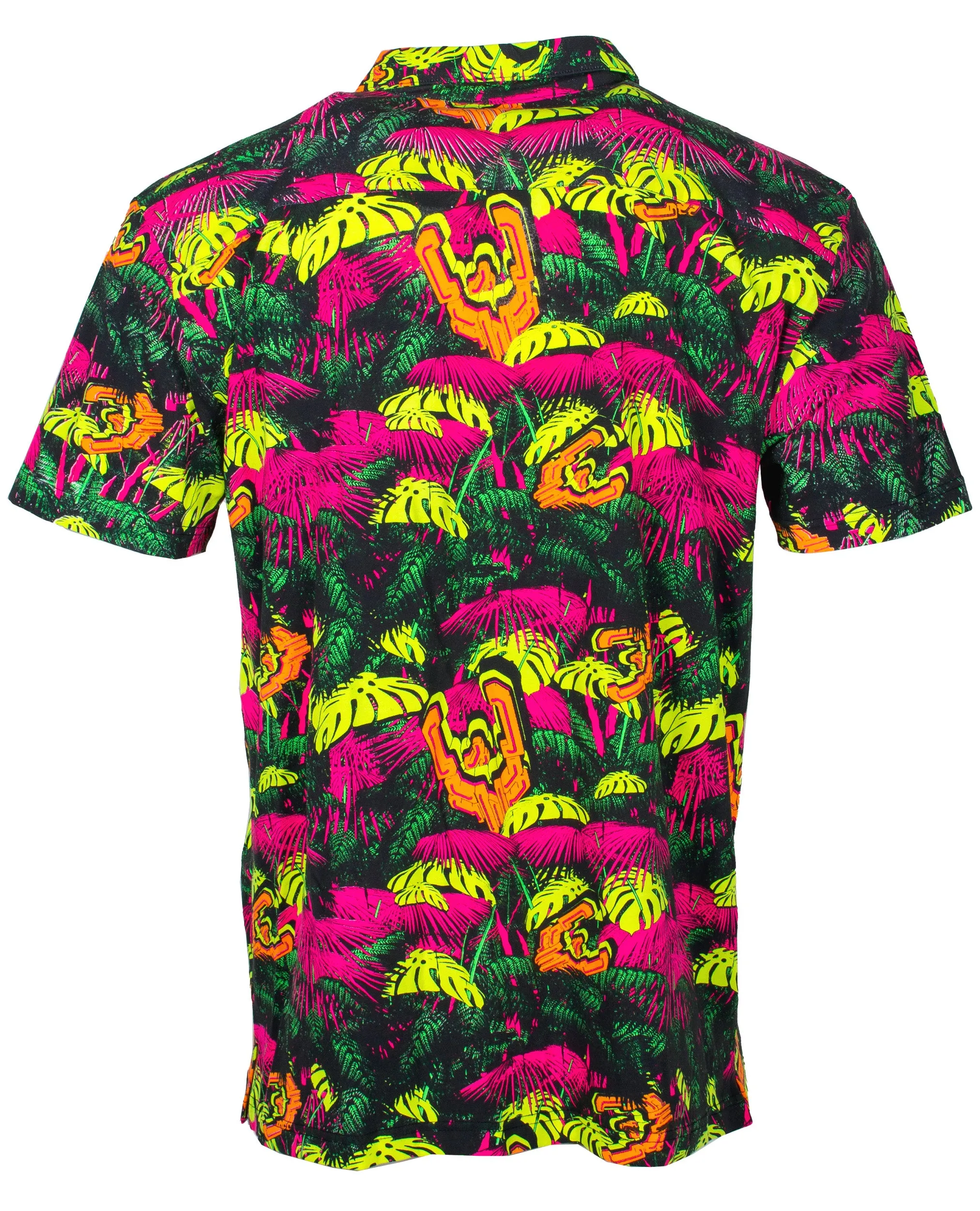 MENS SHIRT NEON JUNGLE