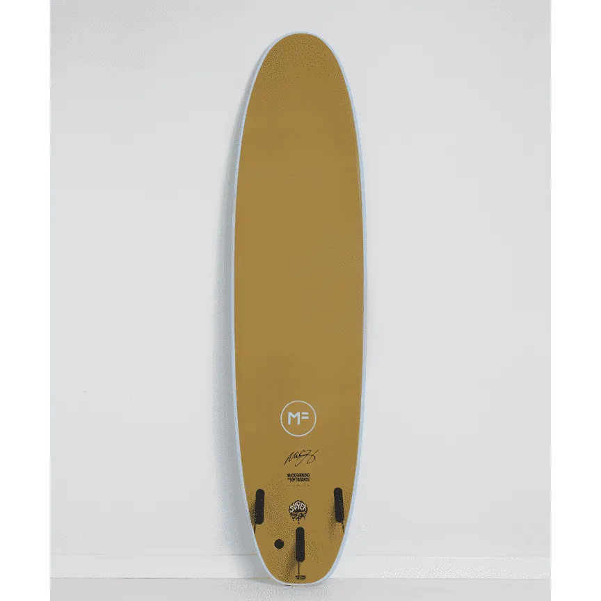 Mick Fanning Beastie Super Soft Tri Softboard - Sky/Soy