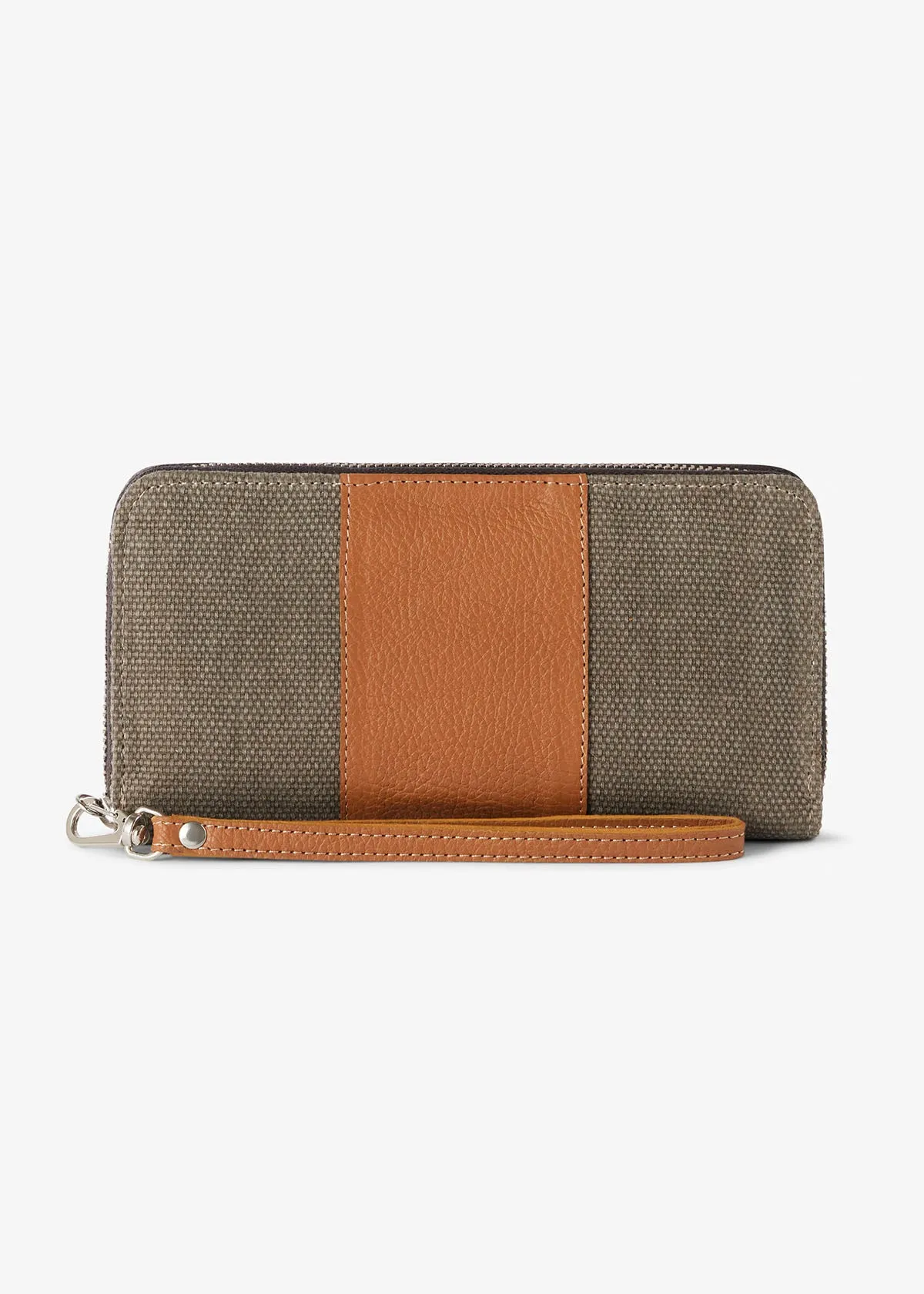 Paddock Wristlet Wallet in Vintage Canvas