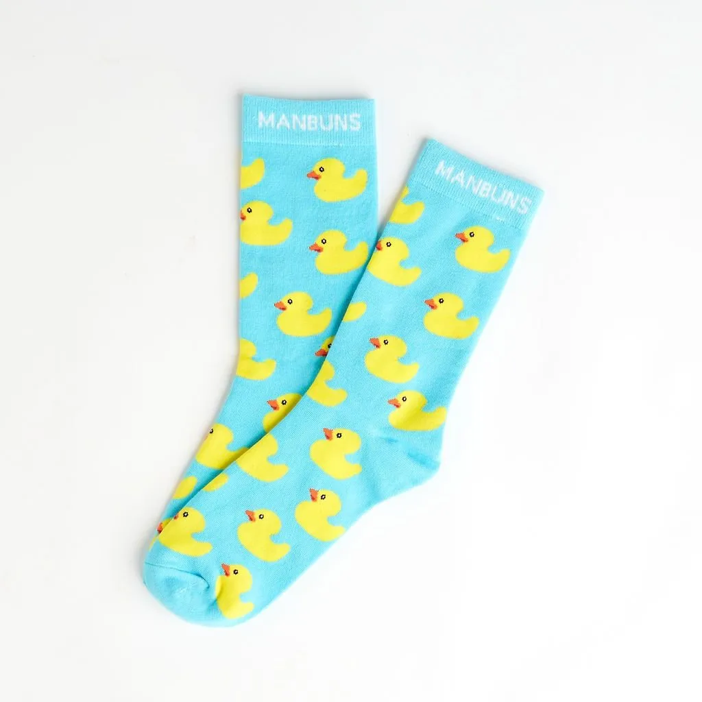 Rubber Duck Unisex Novelty Crew Socks