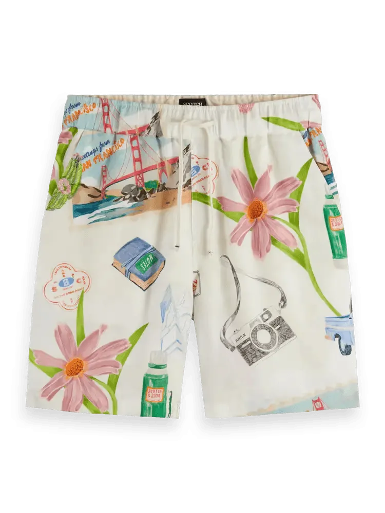 SCOTCH & SODA Fave Printed Bermuda Short