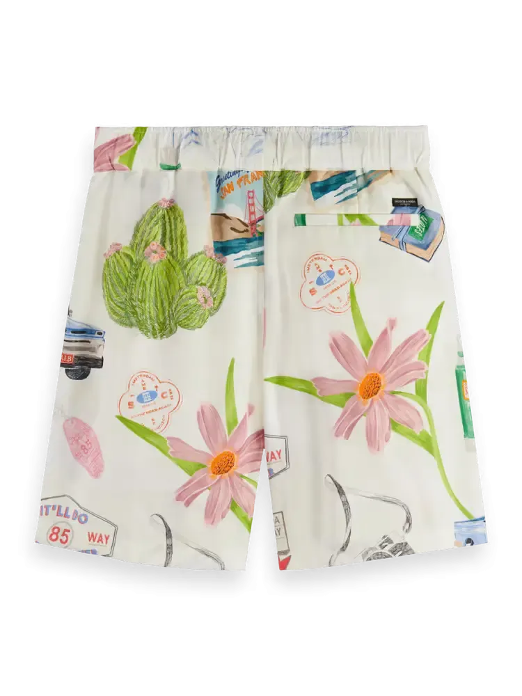 SCOTCH & SODA Fave Printed Bermuda Short