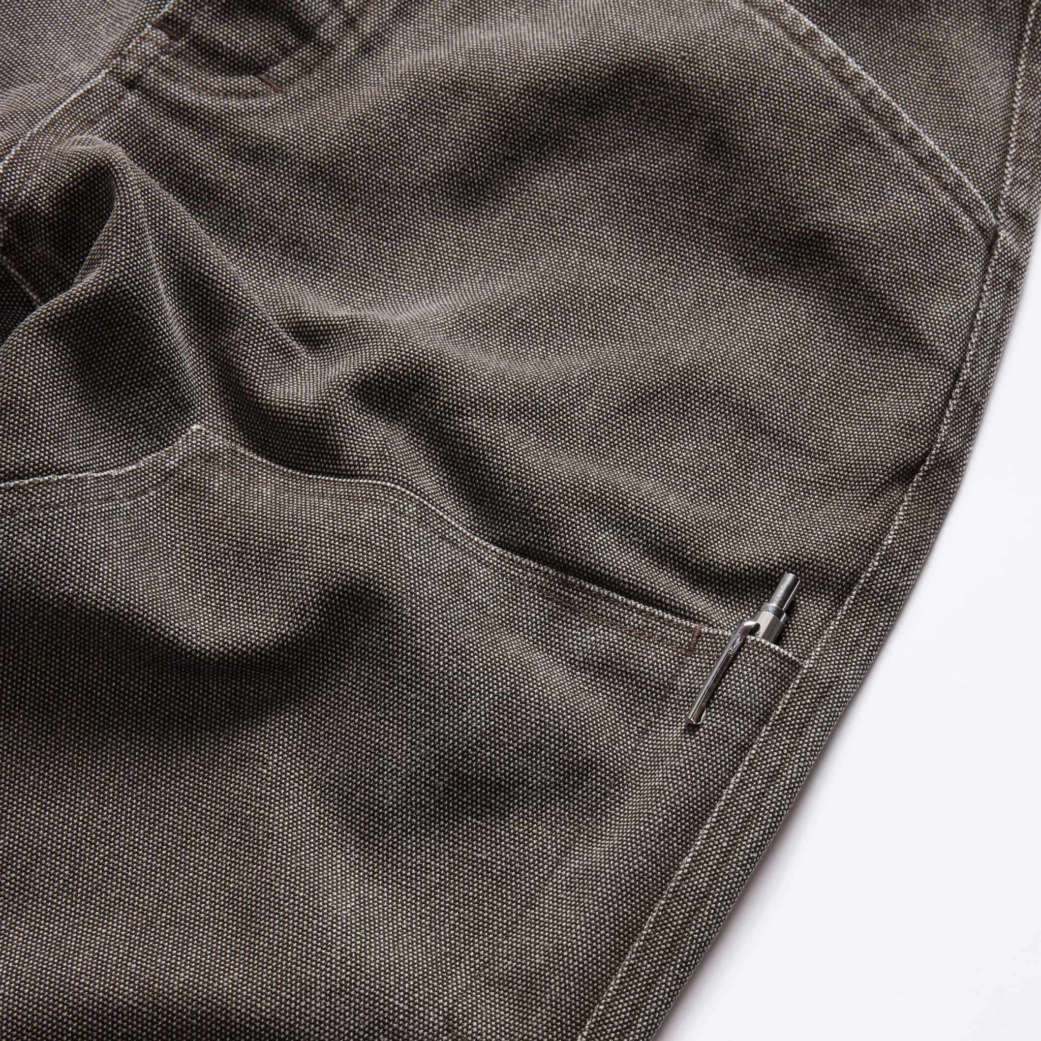 The Chore Pant in Soil Chipped Canvas