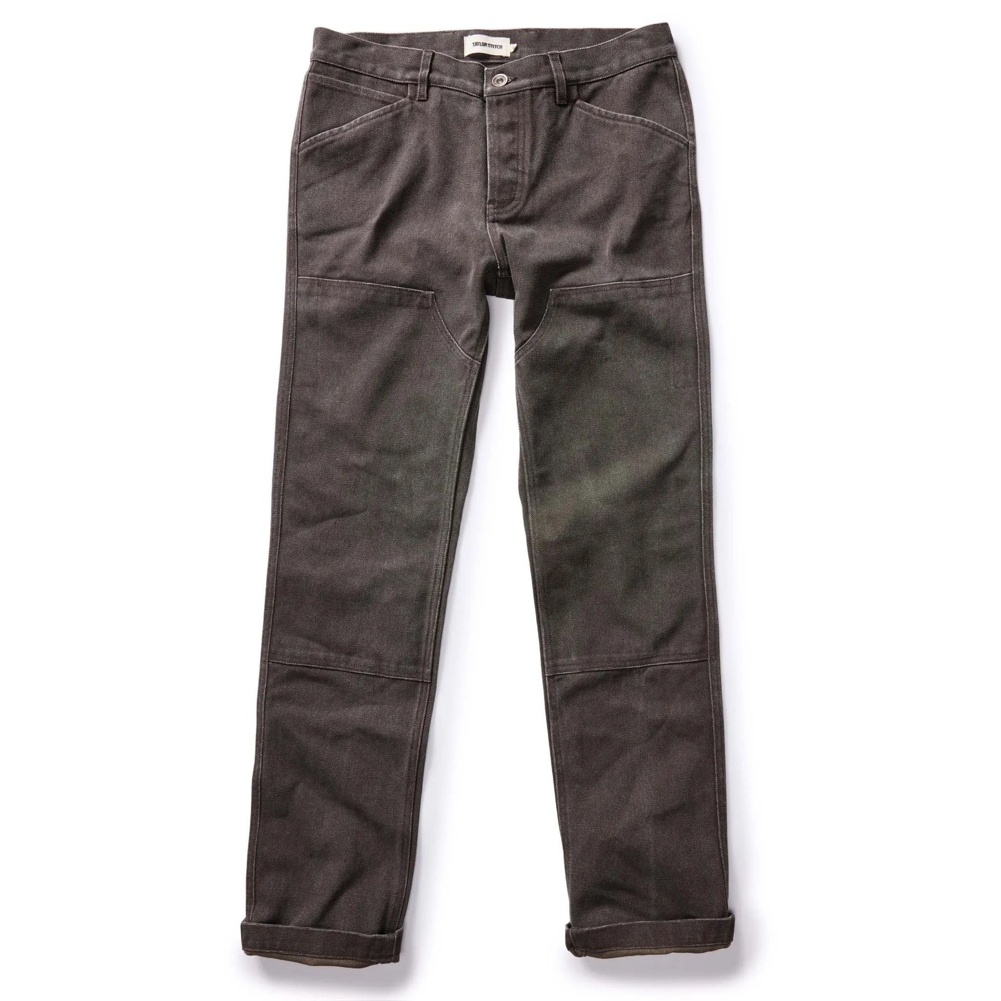 The Chore Pant in Soil Chipped Canvas