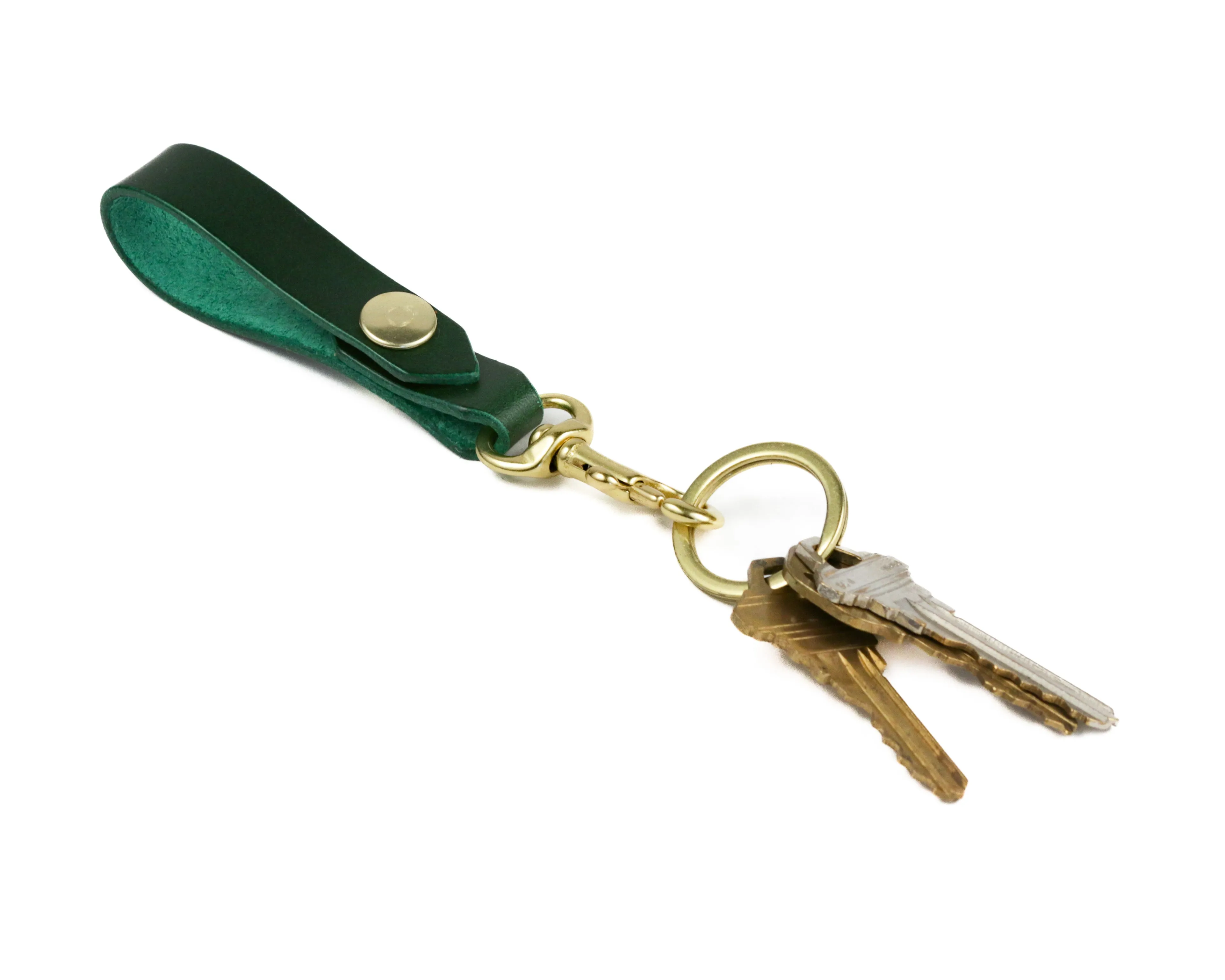 Thompson Keychain: Emerald