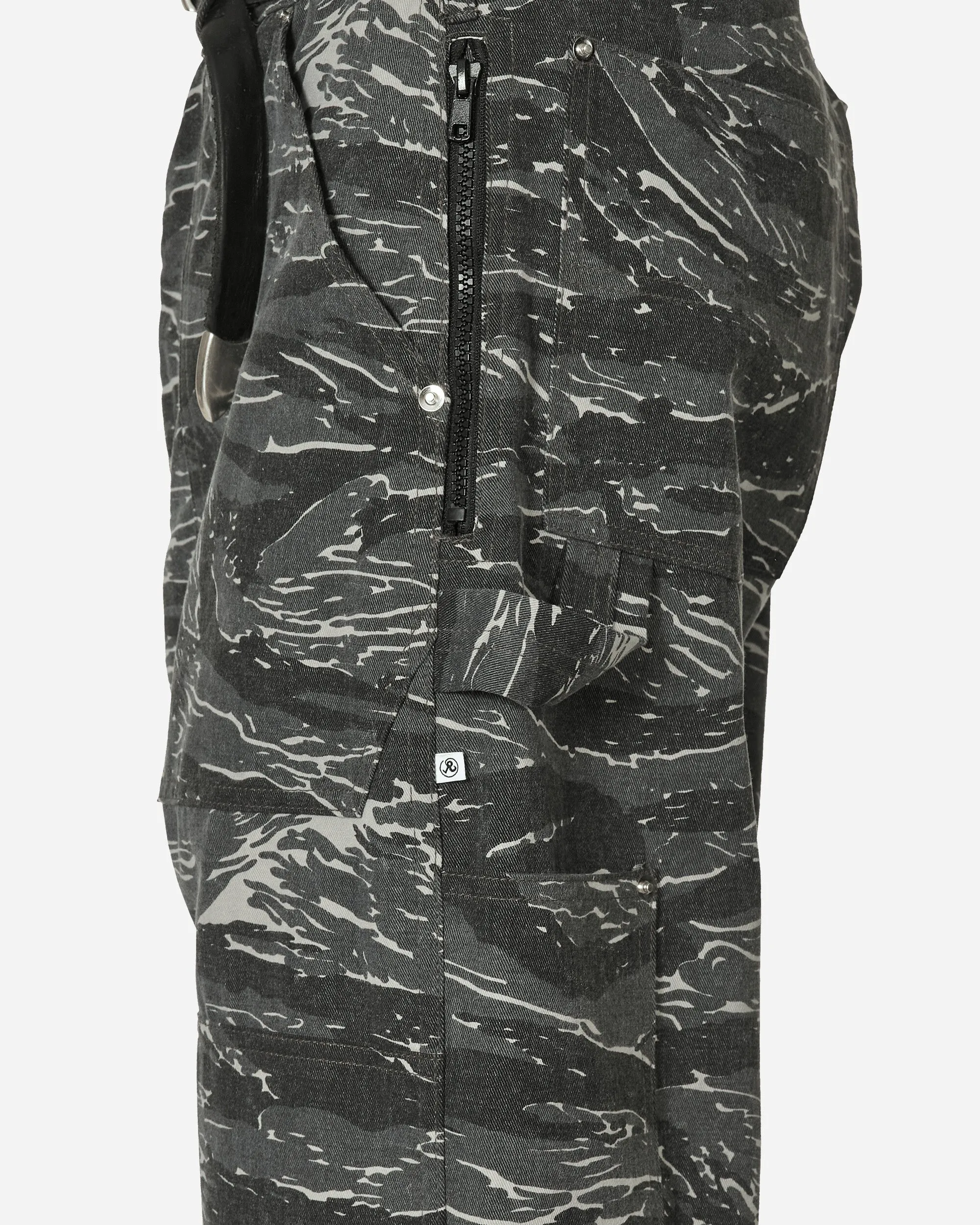 Tiger Camo Work Pants Black