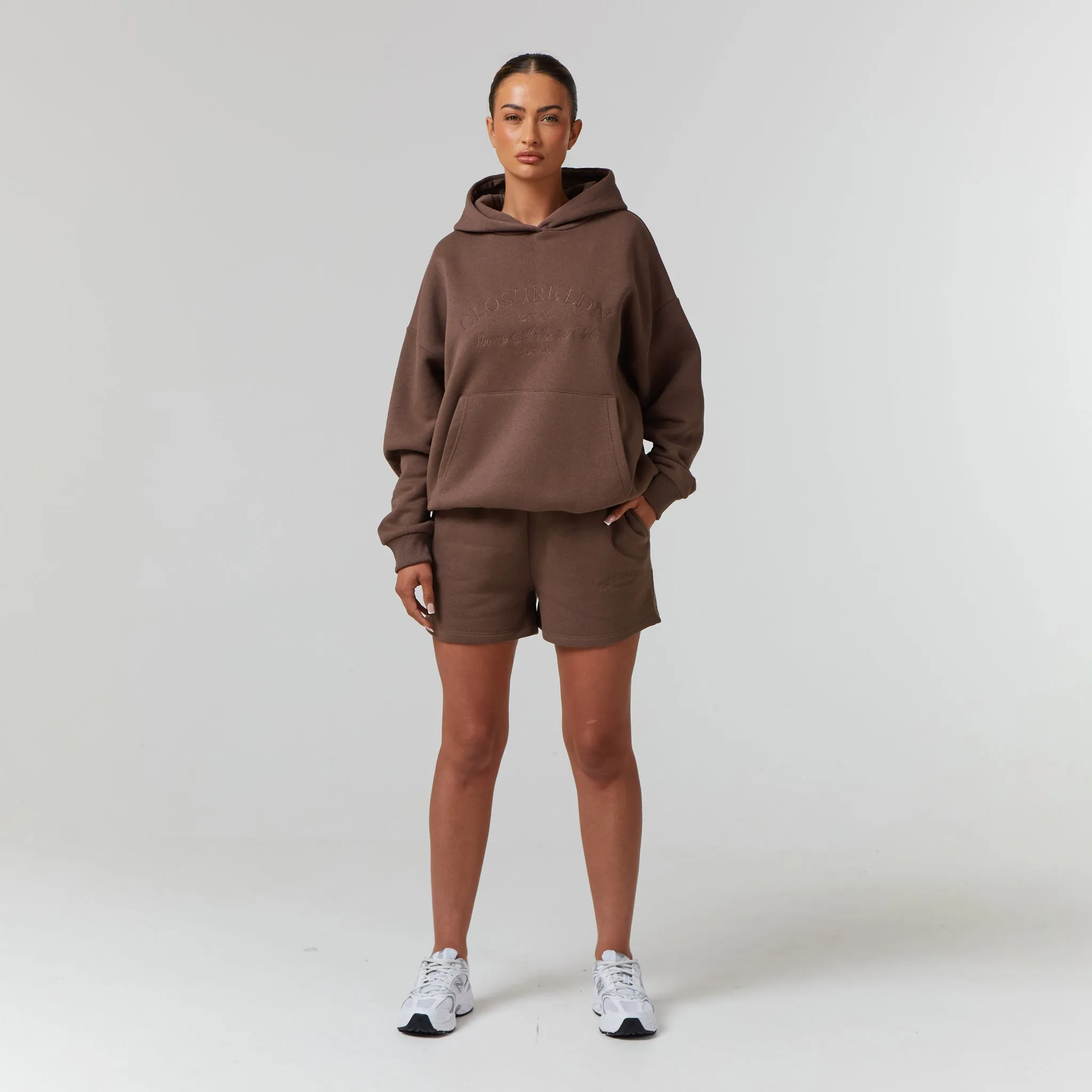 Tonal Arch Hood Twinset I Brown